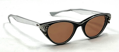 Titmus Alumo Vintage Cat Eye Sunglasses Aluminum USA-NEW Custom Lenses