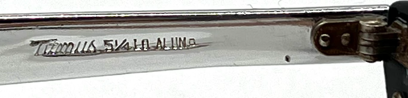 Titmus Alumo Vintage Cat Eye Sunglasses Aluminum USA-NEW Custom Lenses