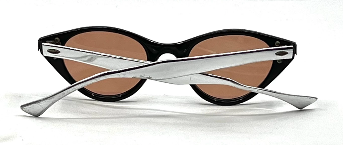 Titmus Alumo Vintage Cat Eye Sunglasses Aluminum USA-NEW Custom Lenses