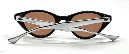 Titmus Alumo Vintage Cat Eye Sunglasses Aluminum USA-NEW Custom Lenses