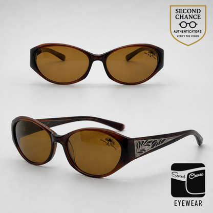 Tommy Bahama TB29SP Mahogany Cat-Eye Vintage Sunglasses-Hong Kong