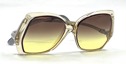 Tura MOD.TL 379 Oversized Sunglasses-New Gradient Custom Lenses-Japan
