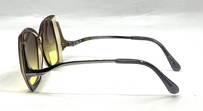 Tura MOD.TL 379 Oversized Sunglasses-New Gradient Custom Lenses-Japan