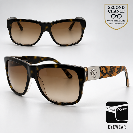 Versace VE4192 891/13 Havana Baroque Floral Gradient-Unworn