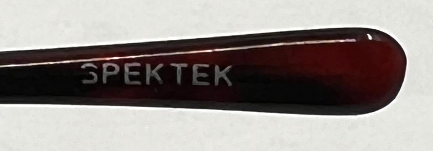 Spektek 541 Rimless Sunglasses – Dark Frame – Yellow Gradient Lenses – Unworn Vintage