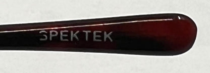 Spektek 541 Rimless Sunglasses – Dark Frame – Yellow Gradient Lenses – Unworn Vintage