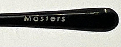 Masters Rimless Sunglasses – Dark Metal Frame – Solid Lavender Lenses – Unworn Vintage