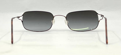 Vintage OB 103 Rimless Sunglasses – Dark Metal Frame – Smoke Gradient Lenses – Unworn Vintage