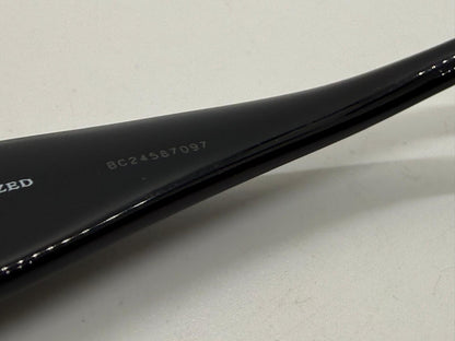 Chanel 5397 Polarized Oversized Shield Sunglasses Black Unworn Italy