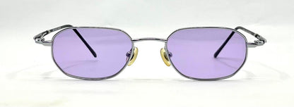 Konish Japan Titanium Oval Sunglasses Y2K Deadstock Custom Lenses
