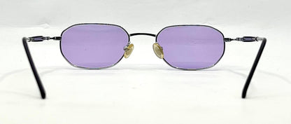 Konish Japan Titanium Oval Sunglasses Y2K Deadstock Custom Lenses
