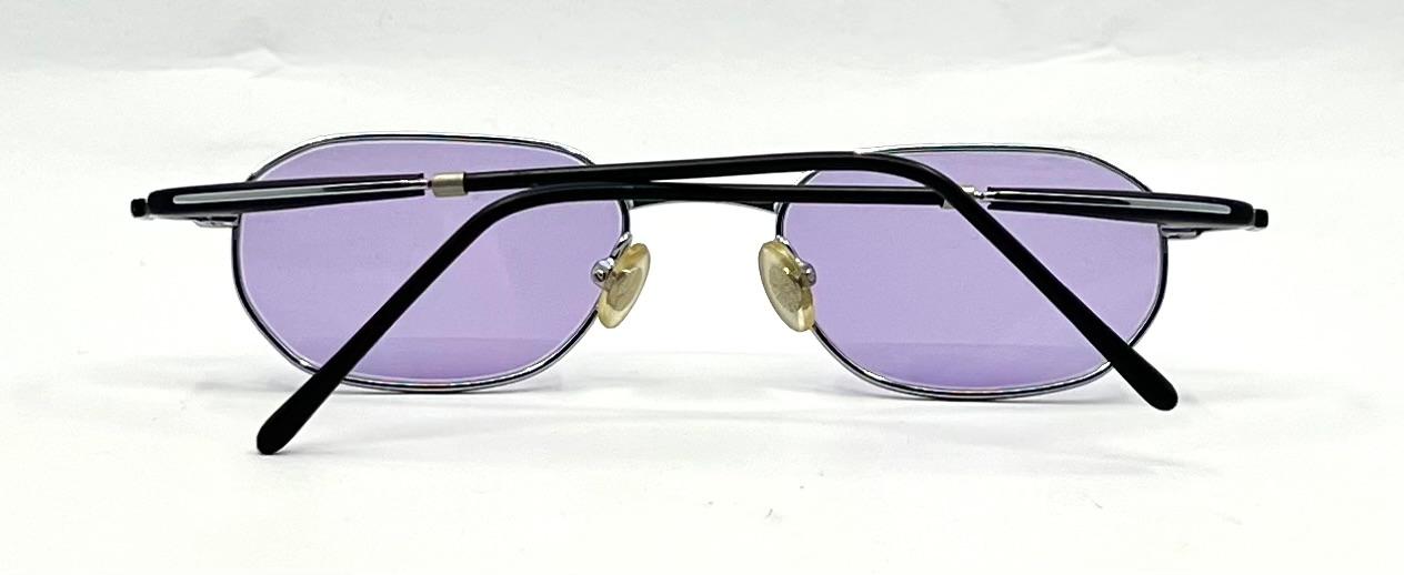 Konish Japan Titanium Oval Sunglasses Y2K Deadstock Custom Lenses