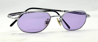 Konish Japan Titanium Oval Sunglasses Y2K Deadstock Custom Lenses