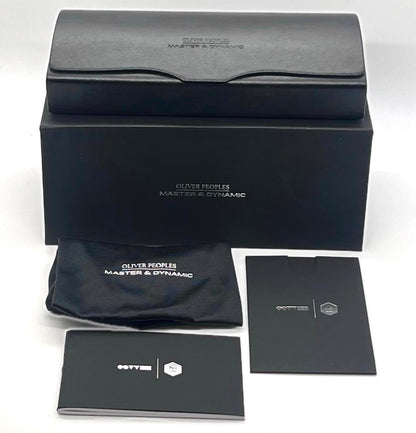 Oliver Peoples x Master & Dynamic OP-505 Sun LBR Tortoise Green Lens