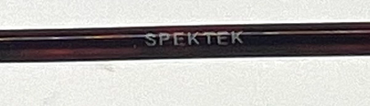 SPEKTEK Rimless Sunglasses–Made in Japan–A/GOL Frame–Solid Yellow Lenses–Unworn