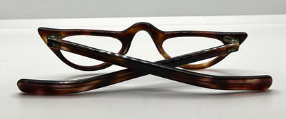 Vintage Cat Eye Eyeglasses Tortoiseshell Acetate – Refurbished Usa 6