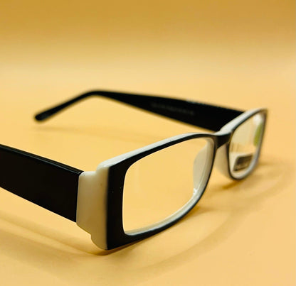 Pablo Zanetti Geometric Narrow Reading Glasses | Colorful Rectangular Frames w| Aspheric Lens