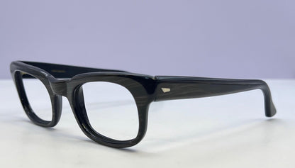 The 1950S Black Horn-Rim Eyeglass Vintage Frames – Collectors Condition-Ready For Lenses