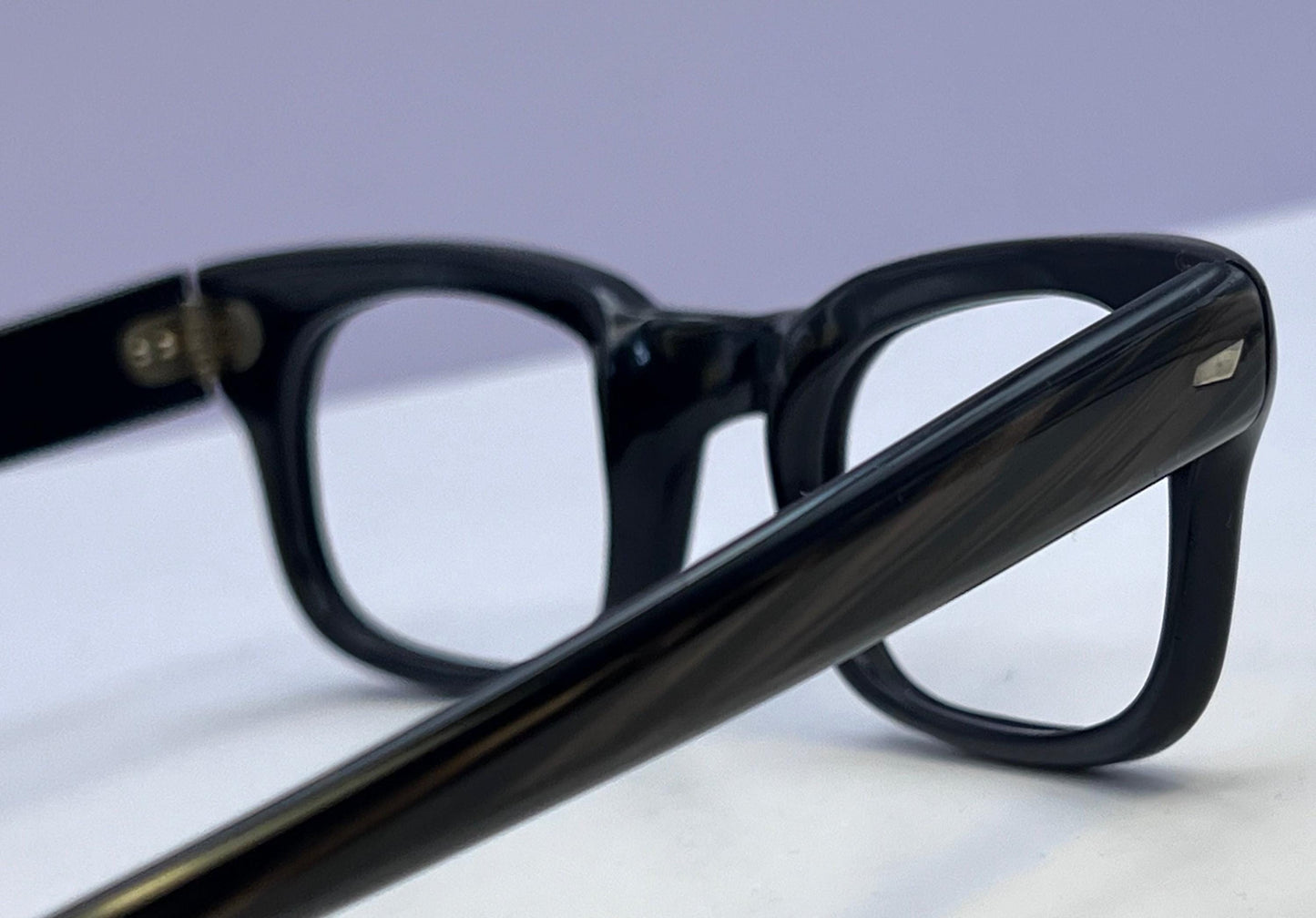 The 1950S Black Horn-Rim Eyeglass Vintage Frames – Collectors Condition-Ready For Lenses