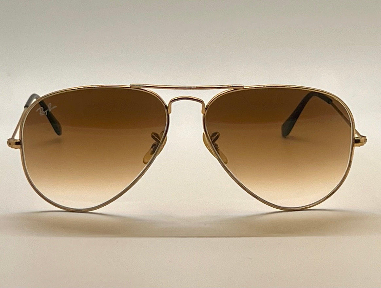 Ray-Ban Classic Aviator Sunglasses-Rb3025 001|51-Gold Frame W| Brand New Gradient Brown Lenses