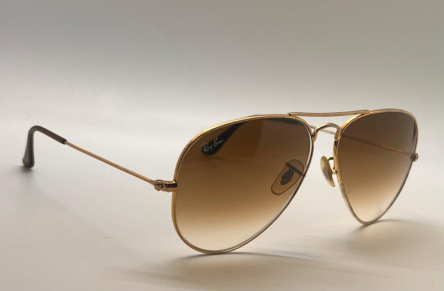 Ray-Ban Classic Aviator Sunglasses-Rb3025 001|51-Gold Frame W| Brand New Gradient Brown Lenses