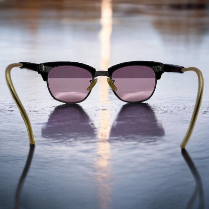 American Optical Vintage Tart Style Sunglasses 6 1|4-New Berko’s Designs Custom Lenses™
