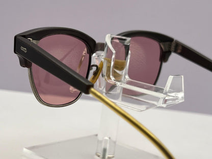 American Optical Vintage Tart Style Sunglasses 6 1|4-New Berko’s Designs Custom Lenses™