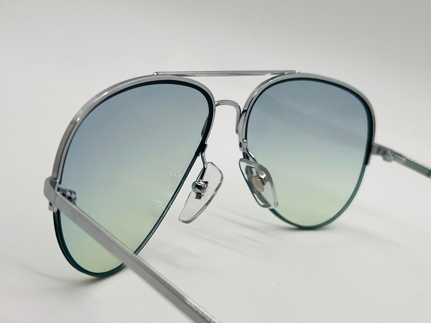 Vintage Cottet New|Old Stock Half Rim Custom Sunglasses-W|New Berko’S Designs Lenses