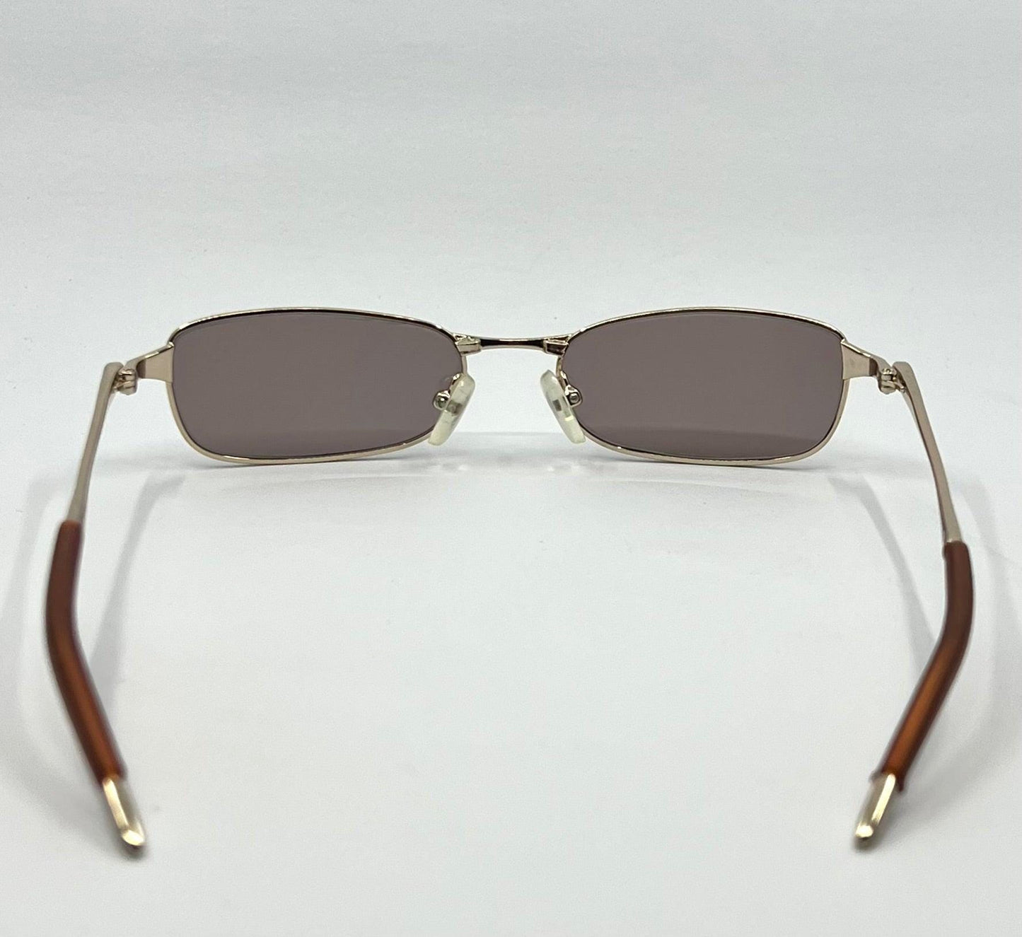 Oakley Straight Line 2.0 11-729 Vintage Sunglasses w|New Solid Brown Cudtom Tinted Lenses-Unworn| Collectible