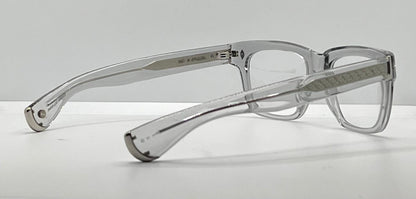 Garrett Leight X Officine Générale Ogx Optical Frame-Crystal 50-20Mm-New|Full Kit