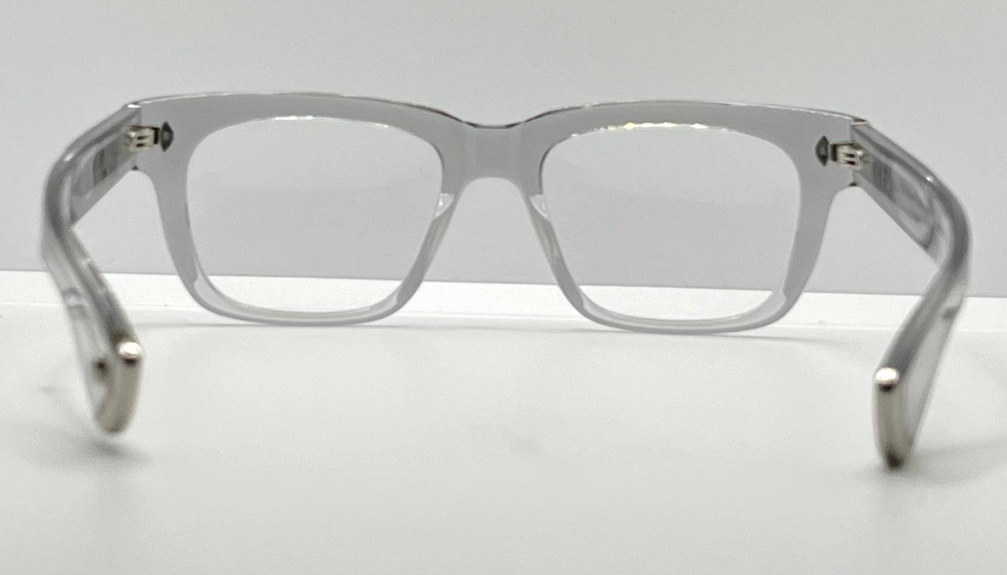 Garrett Leight X Officine Générale Ogx Optical Frame-Crystal 50-20Mm-New|Full Kit