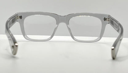 Garrett Leight X Officine Générale Ogx Optical Frame-Crystal 50-20Mm-New|Full Kit