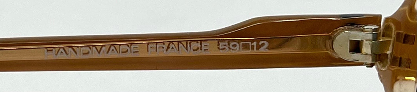 Rochas Paris 4604 Vintage Sunglasses w|New Gradient Tint Custom Lenses-Handmade in France-Unworn