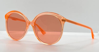 Gucci Gg0257S 006-Neon Pink Round Sunglasses – Full Kit-Deadstock|Unworn – Italy