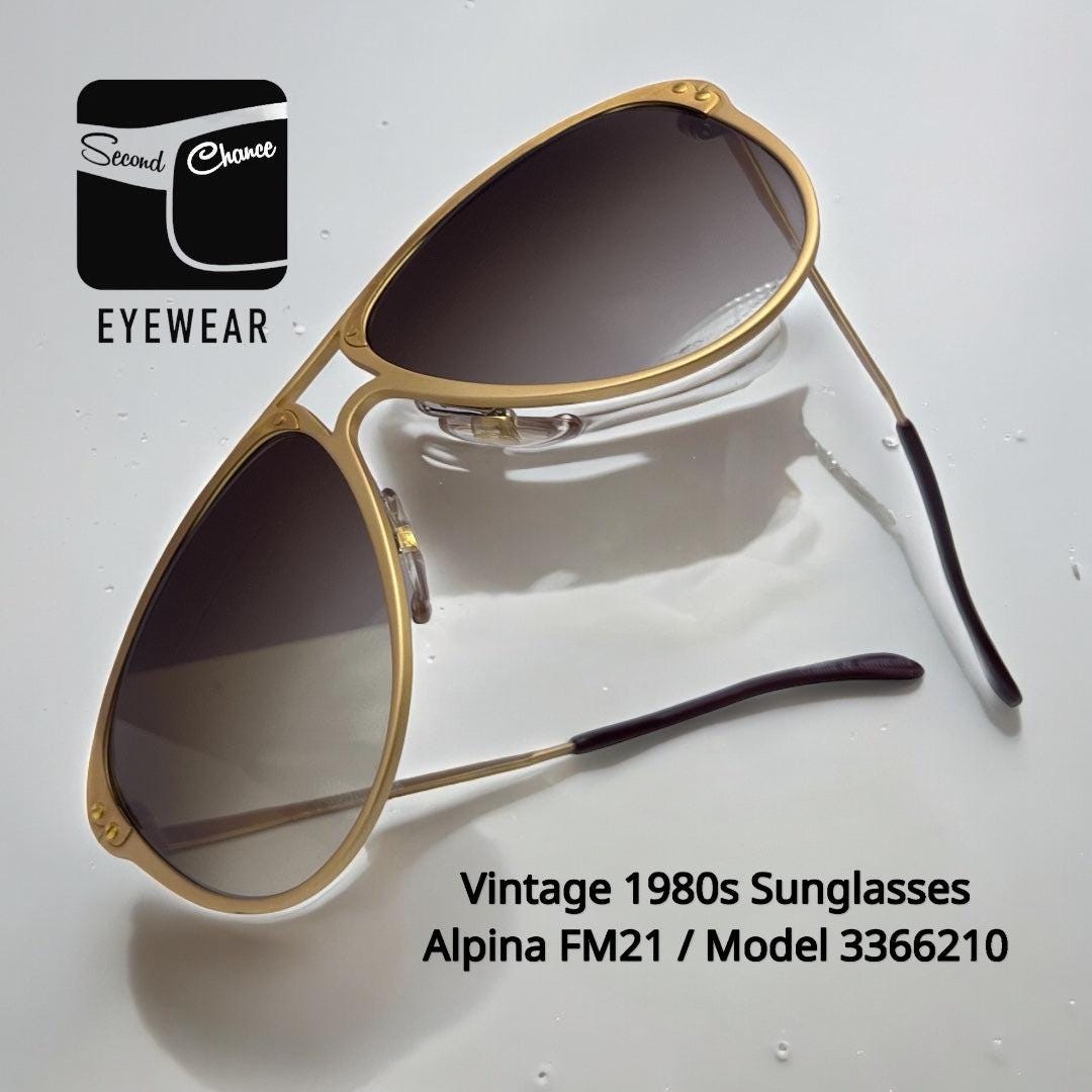 Vintage 1980S Alpina Fm21 Sunglasses-Model 3366210-New|Old Stock Frames
