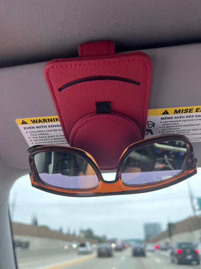 Single Slot-Magnetic Closure- Eyewear Visor Clip-Universal Fit-Card Fastener- Brand New