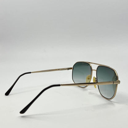 Georgio Felini 9788 Aviator Sunglasses W|New Gradient Tinted Custom Lenses-Vintage-Unworn-59Mm-Italy
