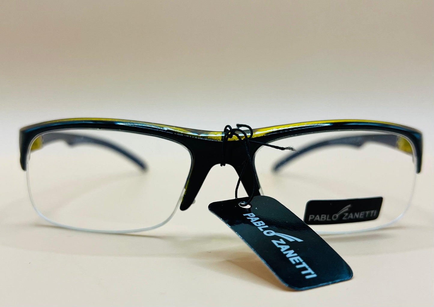 Pablo Zanetti Top Heavy Narrow Frames. Clear Lenses, No Magnification. Affordable Option To Expense Frames! Protective Eywear