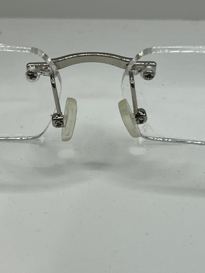 Georgio Caponi Genuine Bamboo Wood Unisex Rimless Readers +1.0 & 1.5. Brand New