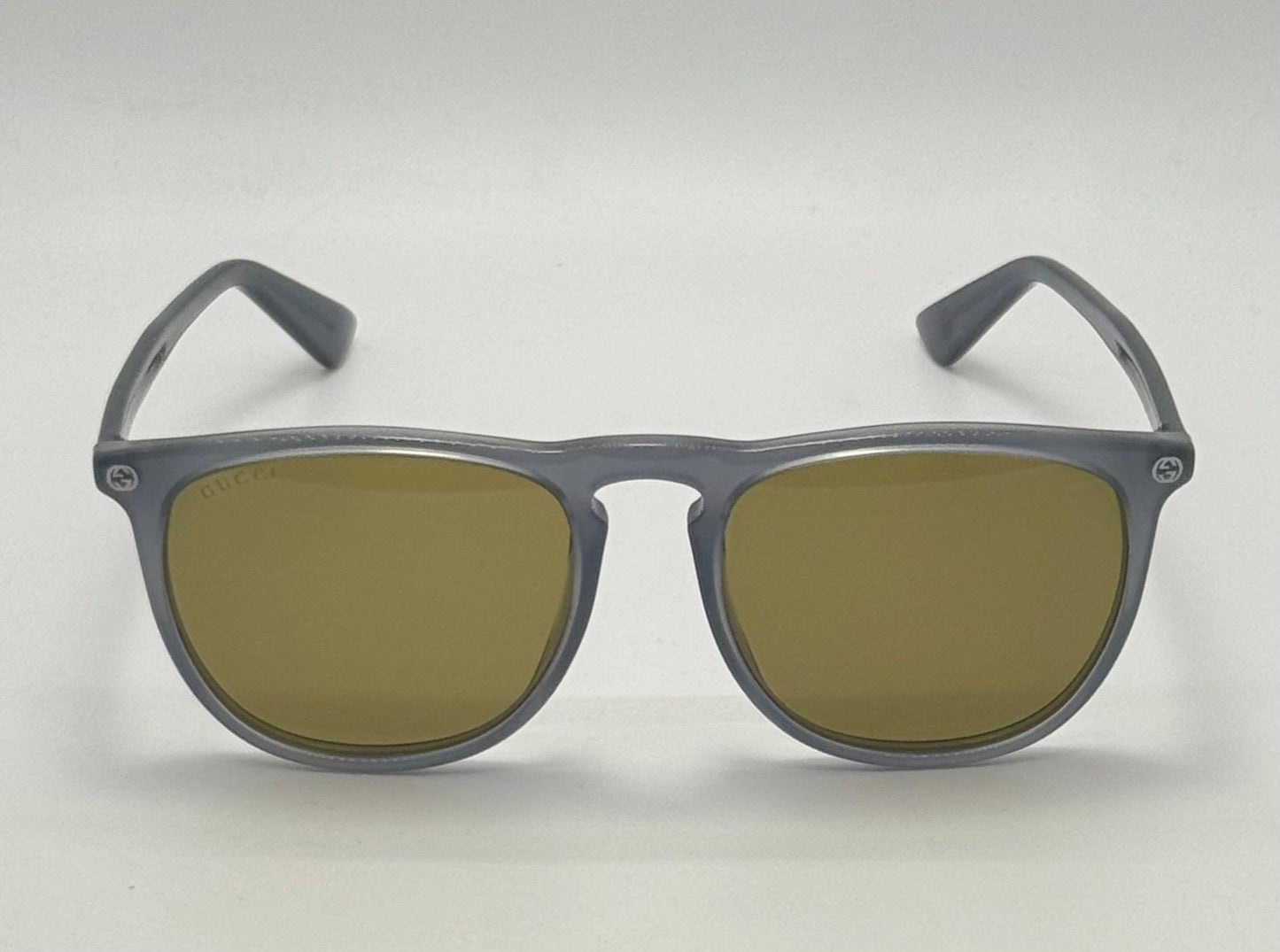 Brand New Gucci Gg0120S 005 Grey Acetate Sunglasses Bee Motif Temple-Full Kit