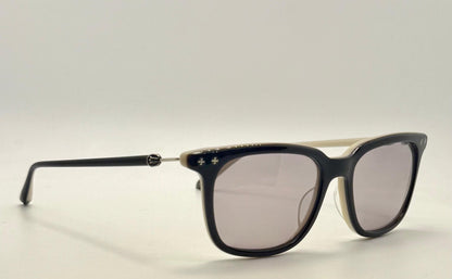 Chrome Hearts “Big Ricky” Sunglasses-Full Kit- .925 Silver W|New Custom Grey Lenses-Unworn