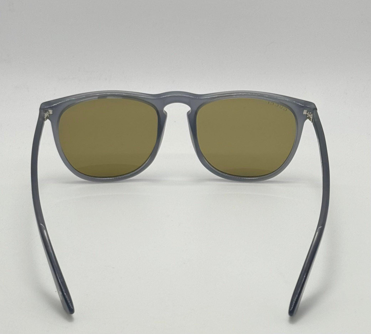 Brand New Gucci Gg0120S 005 Grey Acetate Sunglasses Bee Motif Temple-Full Kit
