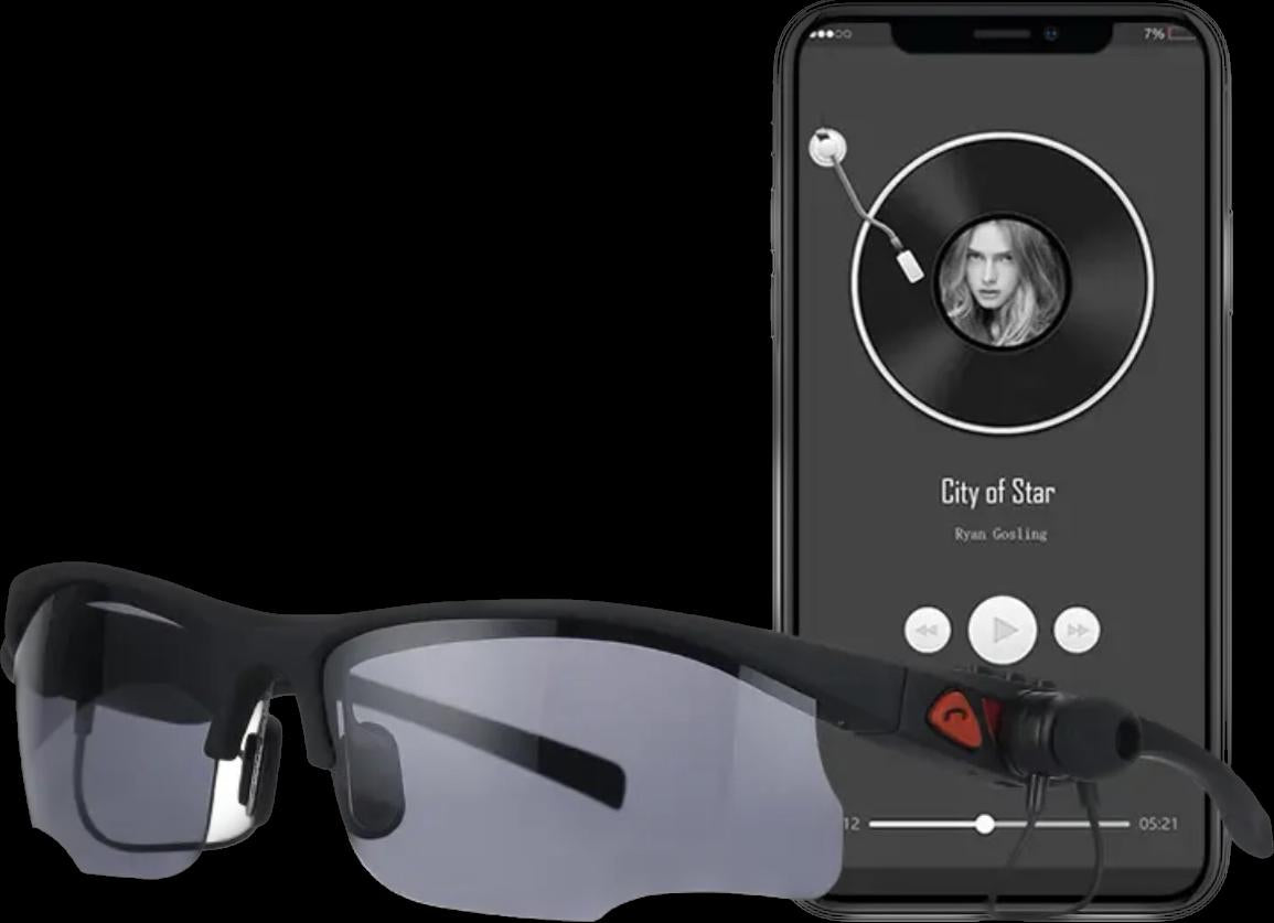 Smart Music Sunglasses & Earphones-Bluetooth -5.0 Hifi Sound Quality-Hands-Free Calling