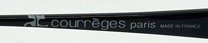 Courrèges Paris S50 Bk 140 Oversized Round Sunglasses-Vintage|Deadstock-Original Gradient Lenses-France