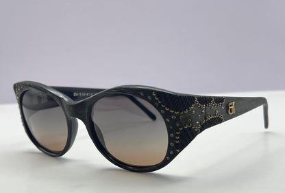 Emmanuelle Khanh 112 410 16 Vintage Sunglasses W|Brand New Custom Gradient Lenses