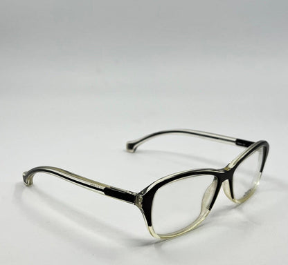 Zen Barcelona Z357b C.1 Eyeglass Frames 55-16 Black|Clear – New, Full Kit