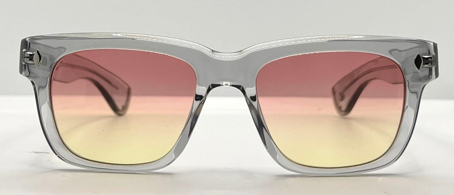 Garrett Leight X Officine Générale Ogx Crystal W|New, Custom Gradient Lenses