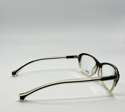 Zen Barcelona Z357b C.1 Eyeglass Frames 55-16 Black|Clear – New, Full Kit
