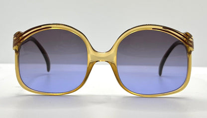 Playboy 4518 10-Vintage Sunglasses w|New, Custom Solid Lavender Lenses-Deadstock|Unworn