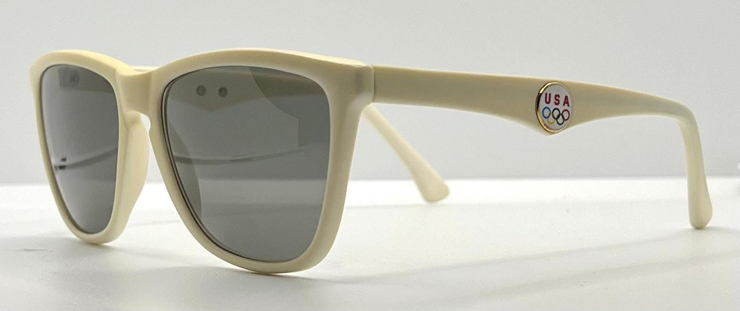 Usa Olympic Vintage Sunglasses-Ivory Frame-36Usc380 – Deadstock-Rare La Era Collectible